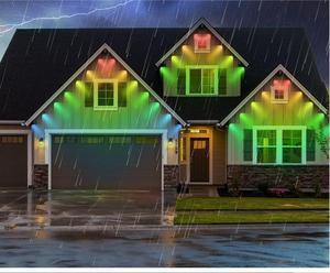 30 m 30 ánh sáng <span class=keywords><strong>RGB</strong></span> đá quý vĩnh viễn giáng sinh pixel ánh sáng ngoài trời không thấm nước eave chuỗi thông minh bên ngoài <span class=keywords><strong>Led</strong></span> điểm ánh sáng - Product Image 6