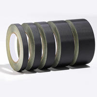 Ruban en tissu acétate noir pour isolation électrique et masquage de circuits imprimés, adhésif acrylique