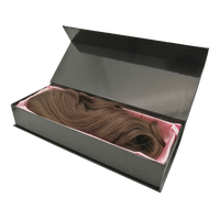 Vente en gros de boîte-cadeau de qualité supérieure avec logo personnalisé grand emballage de boîte de perruque en papier carton emballage d'extension de cheveux