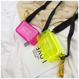 KALANTA-Mini <span class=keywords><strong>sac</strong></span> à main en PVC avec logo personnalisé imprimé pour femmes, <span class=keywords><strong>sac</strong></span> à bandoulière transparent en gelée pour téléphone <span class=keywords><strong>portable</strong></span> - Product Image 2