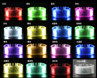 Bracelet Lumineux LED Personnalisé en Silicone Fluorescent Étanche, 15 Couleurs, Contrôle à Distance par Point, pour Loterie