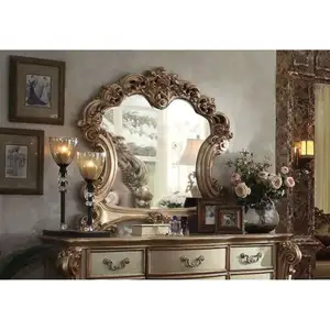 ACME — miroir mural en os de Patina, couleur or, pour meubles de salon, livraison gratuite,