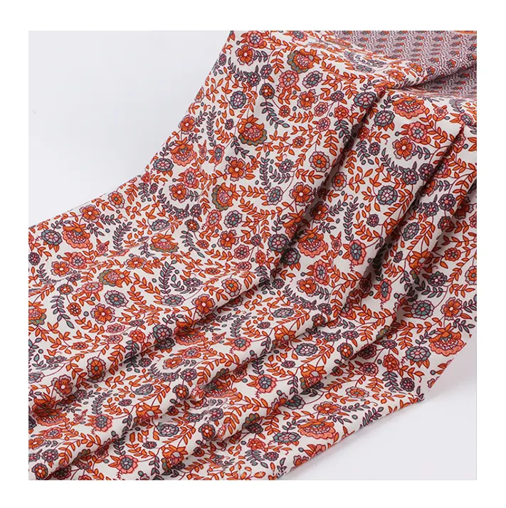 Множество видов ткани, искусственный шелк, Чаллис, Цветочная цифровая печать, ткань 100% искусственный шелк для рубашек, поло