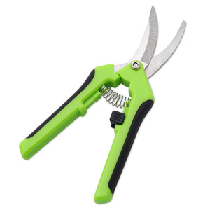 Garden Pruning Shears Stainless Steel Curved Mouth Bypass Pruner 10-20 Mm For Fruit Flower Trimming - Product Image 1