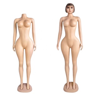 Precio de Fábrica Maniquíes Femeninos Desmontables de Cuerpo Completo Talla Grande Color Piel para Exhibición de Ropa de Mujer - Product Image 2