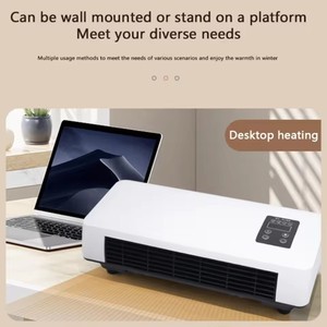 Mini Ventilador Eléctrico de Pared sin Aspas, Soplador de Aire Caliente con Control Remoto, Calefactor de Invierno de 2000W de Alta Potencia con Pantalla Digital y Temporizador - Product Image 6