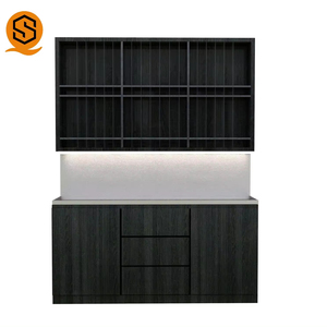 Exhibidor <span class=keywords><strong>de</strong></span> Productos <span class=keywords><strong>de</strong></span> Arte para Salón <span class=keywords><strong>de</strong></span> Belleza, Mueble <span class=keywords><strong>de</strong></span> Maquillaje, Almacenamiento <span class=keywords><strong>de</strong></span> Tubos <span class=keywords><strong>de</strong></span> Tinte para el Cabello, Exhibidor <span class=keywords><strong>de</strong></span> Cosméticos <span class=keywords><strong>de</strong></span> Madera, Estantes para Esmalte <span class=keywords><strong>de</strong></span> Uñas, Montaje en Pared - Product Image 1
