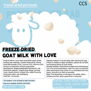 Latte di Capra Liofilizzato a Forma di Cuore, <span class=keywords><strong>Cibo</strong></span> <span class=keywords><strong>Crudo</strong></span> Liofilizzato <span class=keywords><strong>per</strong></span> <span class=keywords><strong>Gatti</strong></span>, <span class=keywords><strong>Cibo</strong></span> Liofilizzato <span class=keywords><strong>per</strong></span> Cani - Product Image 3