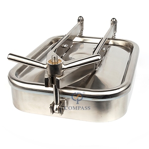 Réservoir sous pression en acier inoxydable de qualité alimentaire <span class=keywords><strong>YAF</strong></span> modèle 1 bar avec trou de porte d'accès rectangulaire pour les services de fabrication - Product Image 1
