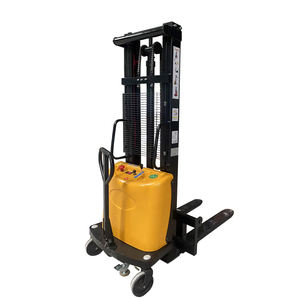 Venta caliente 1,5 T 2T elevación <span class=keywords><strong>semi</strong></span> eléctrico apilador de paletas caminar tipo camión eléctrico carretilla elevadora - Product Image 3