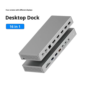 High Quality Usb c <strong>Docking</strong> <strong>Station</strong> 16 in 1 Notebook Four-Screen Display Type-C 3.2 Hub Multi-functional <strong>Docking</strong> <strong>Station</strong> - Product Image 2