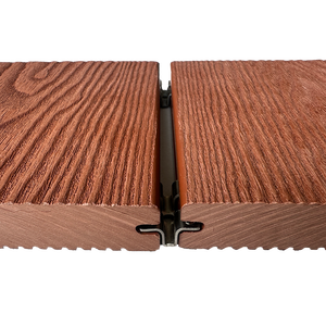 Hiện đại không thấm nước WPC Composite decking 20 mét độ dày chống trượt bên ngoài boong Board bảo trì thấp gỗ nhựa - Product Image 4