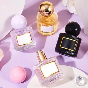 Trong kho 40ml hình trụ Nước hoa thủy tinh rỗng chai thủy tinh trong suốt Chai phụ chai nước hoa chai thủy tinh - Product Image 2