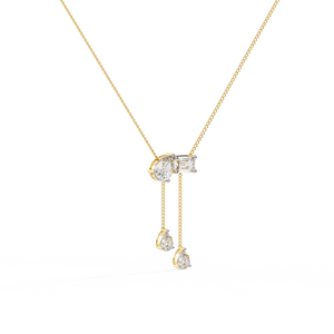 Collier pendentif de luxe en diamant de laboratoire plaqué rhodium pour femme, style hip-hop, bijoux fins de qualité supérieure en or - Product Image 5