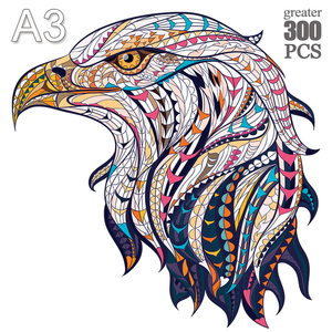 Đồ Chơi Xếp Hình Bằng Gỗ A4 Bất Đối Xứng Hình Sư Tử Chất Lượng Cao Bán Sỉ - Product Image 5