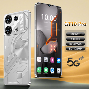 2025 ad alta configurazione GT10 Pro <span class=keywords><strong>Android</strong></span> Smart <span class=keywords><strong>Phone</strong></span> 16GB + 1TB Display completo grande schermo usato cellulare - Product Image 1