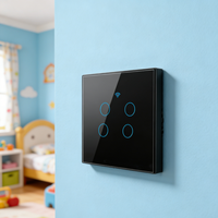 Interrupteur variateur Wi-Fi Matter US 1 voie 110 V pour bande LED sous armoire