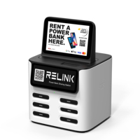 Station de recharge partagée 40W à charge rapide, tendance 2026, avec lecture de code QR, kiosque de recharge haute capacité