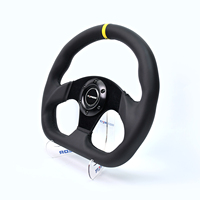 Volant de Course en D Modifié de Haute Qualité TIYPEOR pour Jeux PC