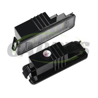 Lampes de plaque d'immatriculation LED pour VW Golf MK4 MK5 MK6 Passat B6 CC EOS