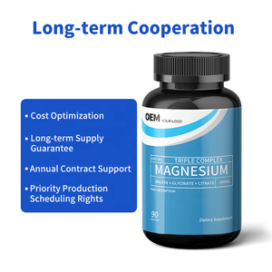 Capsules de complexe de magnésium, fournisseur OEM en gros, fabricant, approvisionnement stable à long terme pour les marcheurs internationaux - Product Image 5