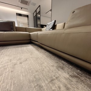 Foshan Furniture Living Room Orginal Design Furniture Luxury Minimalist Leather <strong>Couch</strong> - Product Image 2