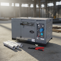 Heißer Verkauf: Tragbarer 6-kW-Dieselgenerator mit ATS, geräuscharm, CE/EPA-zertifiziert, 1 Jahr Garantie für Notstromversorgung im Bauwesen
