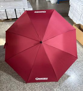 Paraguas Resistente al Viento con Mango Largo, Estructura Resistente, Apertura Automática Antivuelco, Paraguas Recto Personalizado con Logotipo Impreso para Hotel - Product Image 6