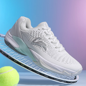 <span class=keywords><strong>Scarpe</strong></span> Professionali per <span class=keywords><strong>Padel</strong></span>, Pickleball e Badminton, Personalizzabili, in Tessuto a Rete Traspirante, Suola Intermedia in EVA, Suola Esterna in Gomma - Product Image 1