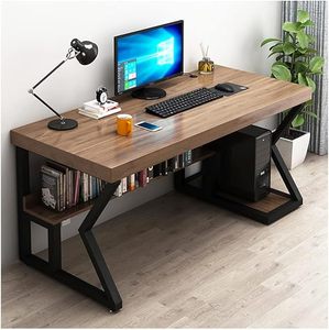 Scrivania del Computer <span class=keywords><strong>con</strong></span> libreria e UPC Stand camera da letto <span class=keywords><strong>soggiorno</strong></span> sala studio sala giochi PC scrivania scrivania da gioco tavolo da gioco - Product Image 2