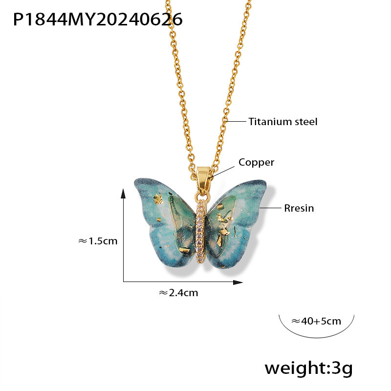 P1844-collier bleu