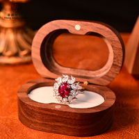 Bague en grappe de fleurs en zircon rouge plaqué or blanc sur cuivre, bijou de déclaration pour femme, idéale pour les soirées et banquets