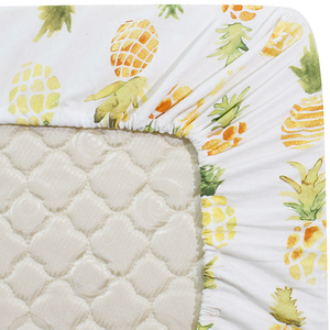 100% coton doux bébé nouveau-né de sécurité enfant en bas âge ensemble de literie lit drap housse design - Product Image 3