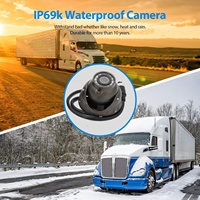 Approvisionnement d'usine piste RV caravane 6ch MDVR avec GPS alarmant camion DVR enregistreur vidéo 9in 6ch moniteur kit de caméra de recul avant