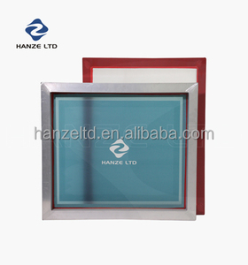 Customgoods Preburned Silk Screen Printing Frames - Aluminum Frames With Your Design 12x14 Inch
