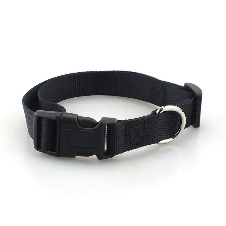 Wholesale High Quality Pet Accessories manufacturer Designer Adjustable Luxury Fashion Dog Collar Custom Logo Nylon Dog Collar