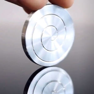 OEM ofis topaç yetişkinler <span class=keywords><strong>Mini</strong></span> taşınabilir cep stres giderici oyuncaklar masaüstü sikke Spinner eğlenceli stres oyuncakları - Product Image 4