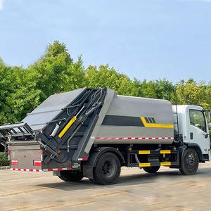 Camion per la Raccolta dei Rifiuti Personalizzati con Motore Diesel 115KW 148KW 10.5CBM, Semirimorchio con Contenitore per Rifiuti Rimovibile per Dongfeng - Product Image 3