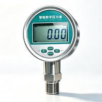 Digital Pressure Gauge, Shock-resistant Digital Pressure Controller, Stainless Steel Intelligent Pressure Gauge