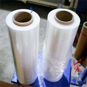 Factory Price Industrial Jumbo Stretch Film <b>Roll</b> LLDPE Wrapping <b>Plastic</b> Stretch Film for Packaging - Product Image 4