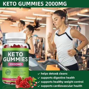 Gummies Keto à haute puissance DUOZI 2000 mg pour le contrôle du poids, la détoxification, la santé digestive et cardiovasculaire, 60 gummies - Product Image 2