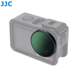JJC Lot de 4 filtres <span class=keywords><strong>ND</strong></span> CPL pour DJI Osmo Action 3 4 5 Pro Glass ND8 ND16 ND32 Jeu de filtres pour caméra d'action - Product Image 1