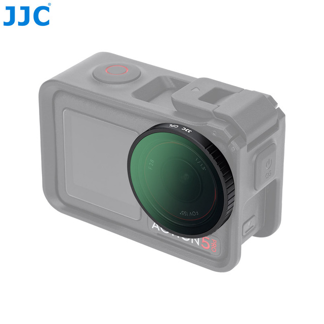 JJC 4-Pack ND CPL Filter Kit for DJI Osmo Action 3 4 5 Pro Glass ND8 ND16 ND32 Filter Set for Action Camera
