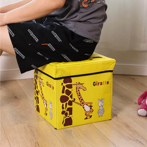 Boîte de <span class=keywords><strong>rangement</strong></span> pour vêtements rectangulaire en tissu imperméable pliable avec une capacité de charge de 5 kg - Product Image 4