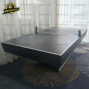Table de <span class=keywords><strong>billard</strong></span> <span class=keywords><strong>convertible</strong></span> 3 en 1 avec plateau de salle à manger et <span class=keywords><strong>hockey</strong></span> sur <span class=keywords><strong>air</strong></span> pour la maison - Product Image 6