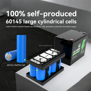 LiFePo4 bantalan pemanas tahan air Bluetooth IP65, sistem daya listrik 12V UPS dapat disesuaikan 50AH 100Ah 150Ah - Product Image 6