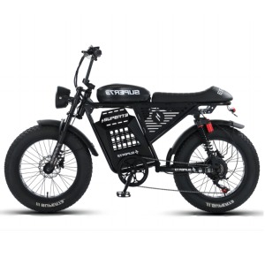 Almacén EE. UU. UE 48V 500W 1000W 2 ruedas 7 velocidades bicicleta eléctrica 20 pulgadas neumático grueso bicicleta eléctrica todoterreno bicicleta eléctrica - Product Image 1