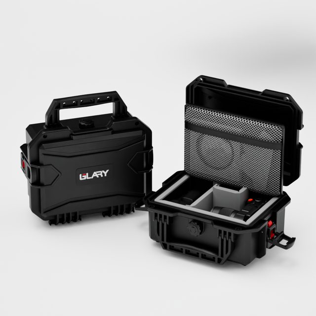 For Waterproof IP67 Portable Hard Shell Camera Case Rugged Design Dividers Plastic Construction OEM Customizable Logo Color