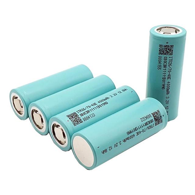 CNNTNY 26700 Lifepo4 3.2V 4000mah Battery High Quality Rechargeable Cell for Solar Power System CCTV