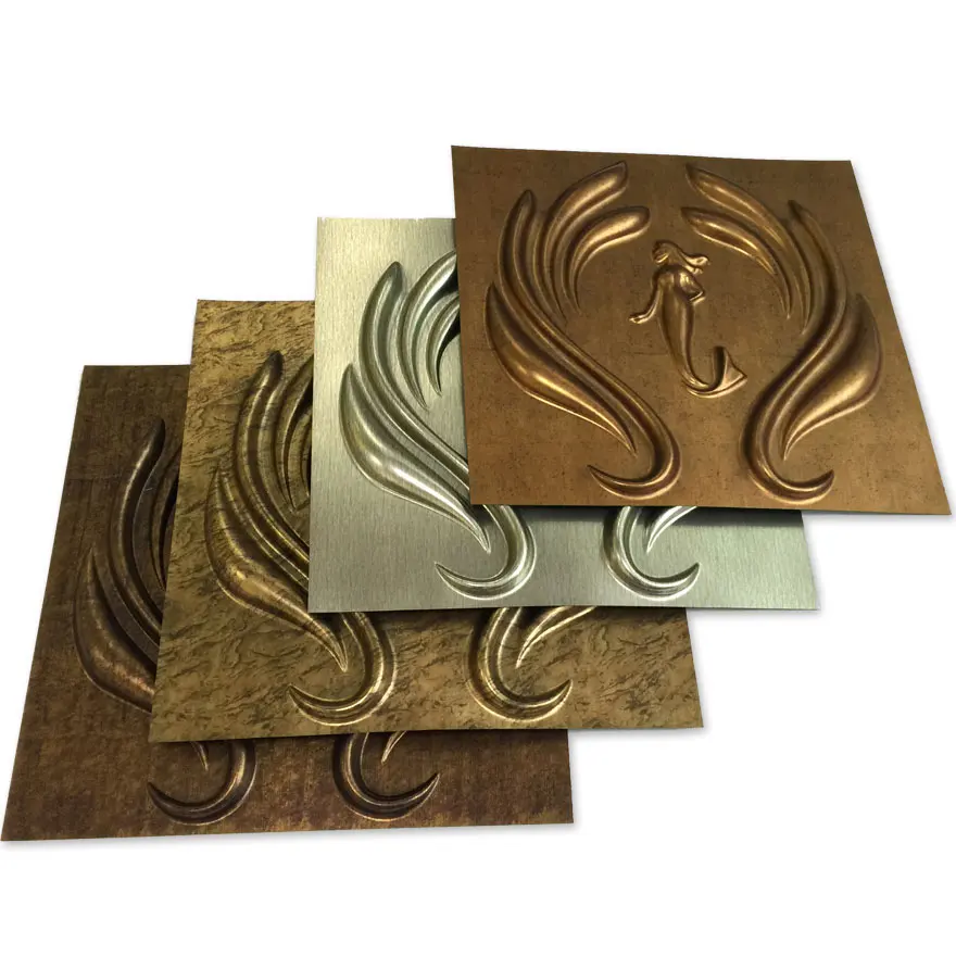 Custom Modern Design Thermoformed Decorative 3D Wall Panels PVC Wall Panel Molds 3D Wall Panels